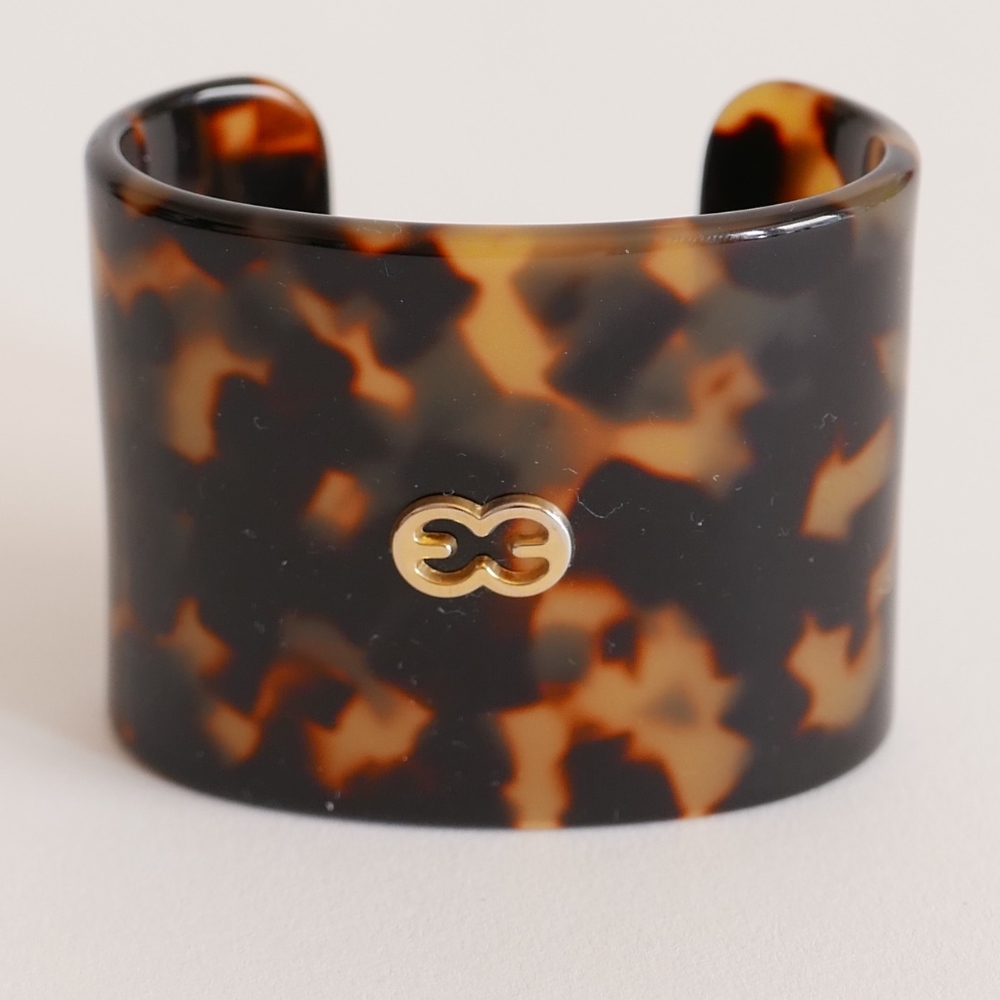 ESCADA Faux Tortoise Shell Cuff - Small